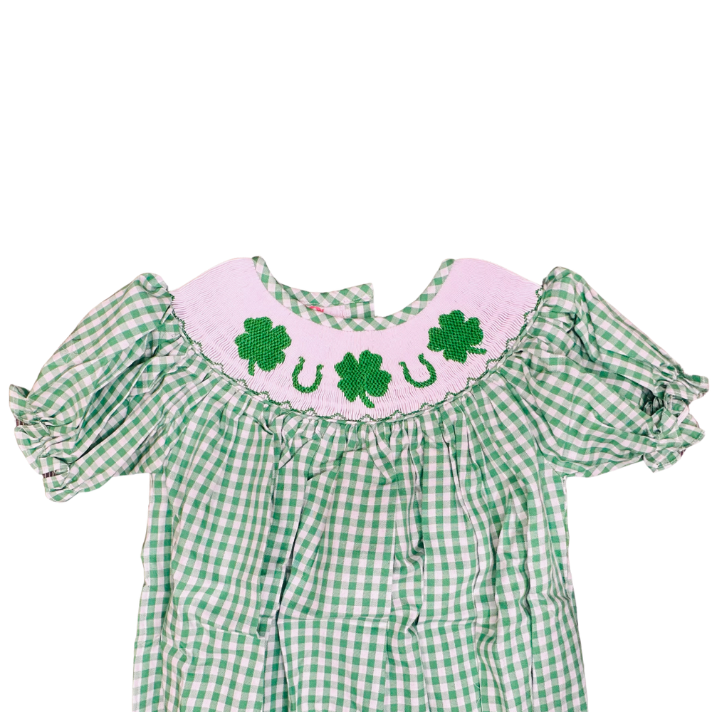 
                      
                        Traditional St Patty Day Romper
                      
                    