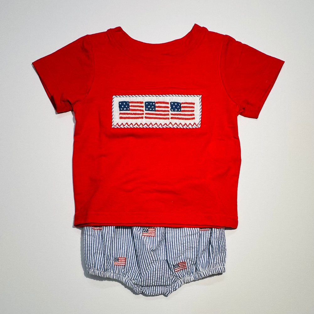 Old Glory Diaper Cover Set