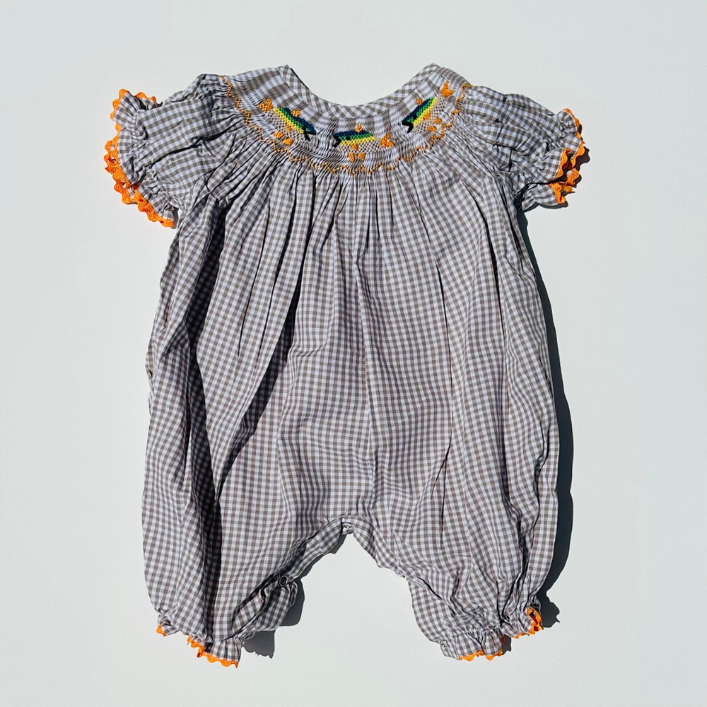 Gone Fishing Bubble Romper