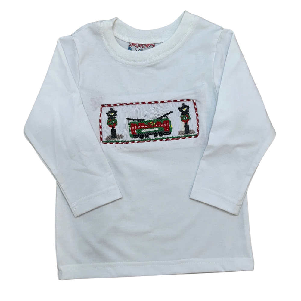 Christmas In New Orleans Smock Shirt