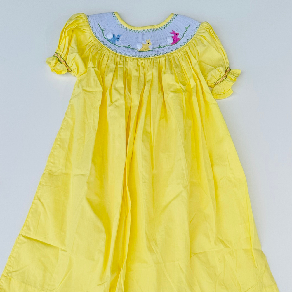 
                      
                        Cottontail Smocked Bunnies Dress
                      
                    