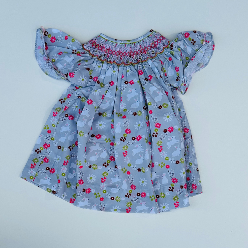 
                      
                        Flowers and Bunnies Smocked Dress
                      
                    