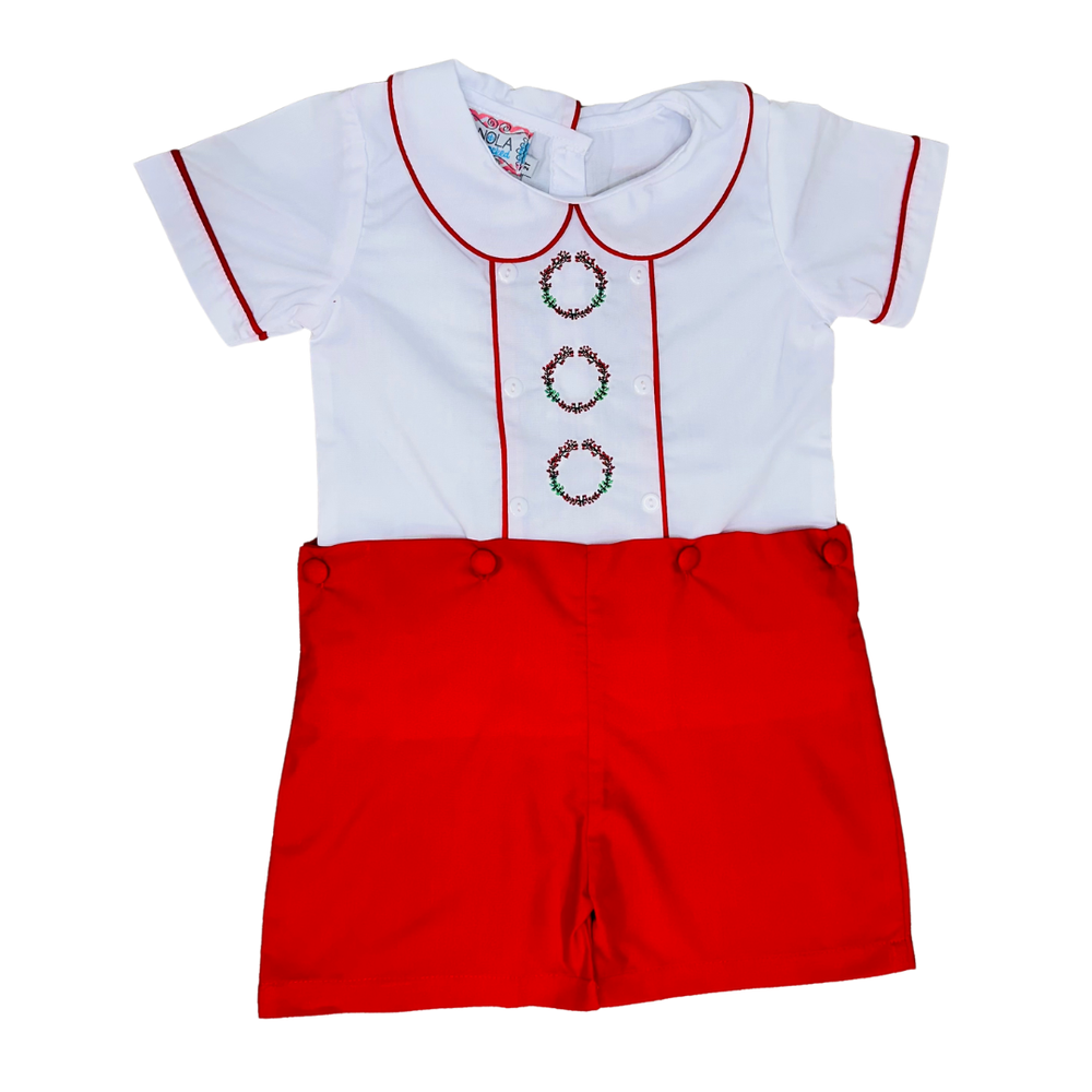 Traditional Christmas Romper