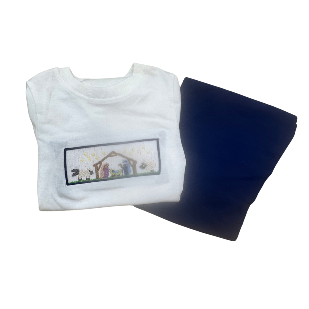 Nativity in Color Smock Pant Set