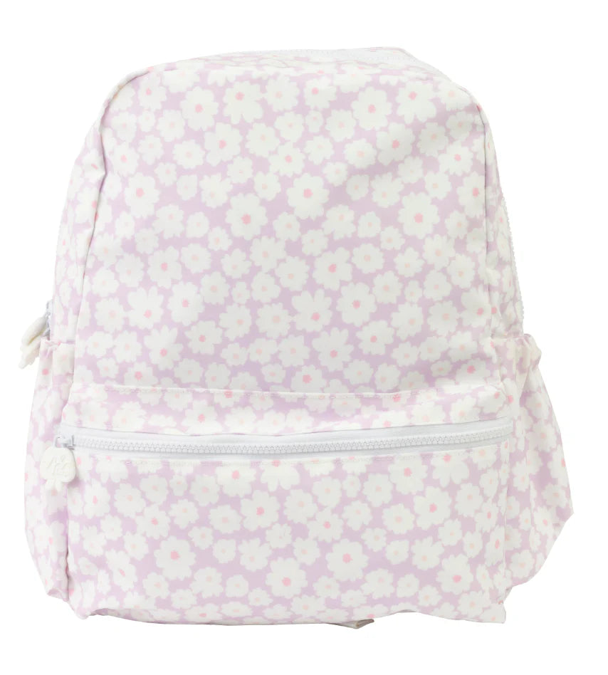 Everyday Backpack (Purple Floral)