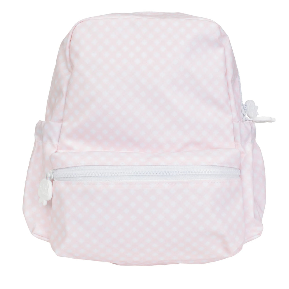 Everyday Backpack (Pink & White Gingham)